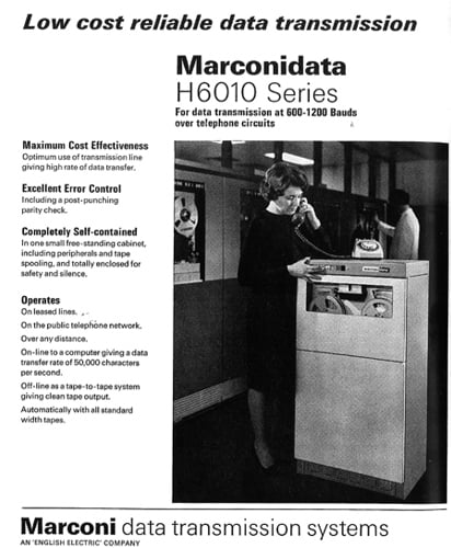 Marconidata ad (1960s)