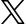 X Logo Black