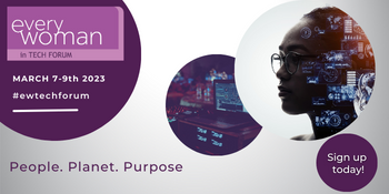 Hybrid: 2023 Everywoman in Tech Forum: People. Purpose. Progress