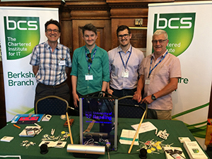STEM stand at Leighton Park School