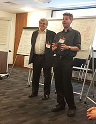John Morton MBCS (IoD Thames Valley Chair) & Anthony Parker (BCS Berkshire Chair), 25 May 2017