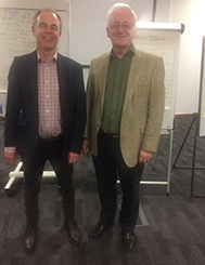 Jeremy Acklam & Rod Willis, our speakers on 'Agile Technology Post-Brexit’, 3 April 2019