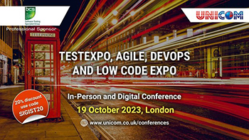Hybrid event:  TestExpo, Agile, DevOps & Low Code Expo