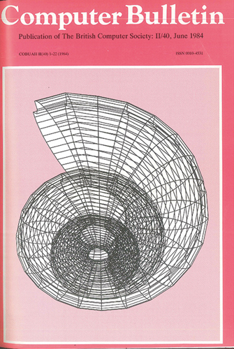 June 1984 Computer Bulletin cover