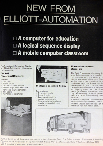 The mobile classroom ad (1960s)