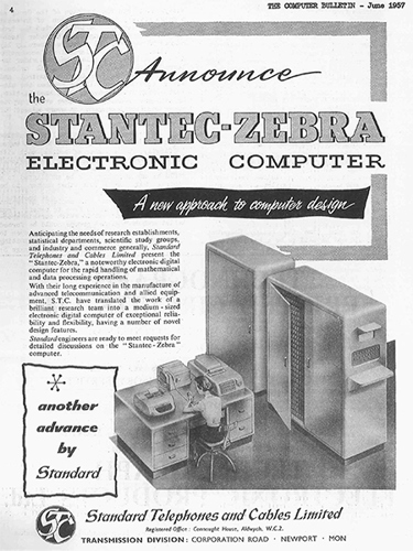 Standard Telephones and Cables Ltd ad (1950s)
