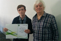 Daniel Knight - Kent Branch Student Prize Winner 2018