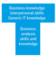 T-shaped BA professional model