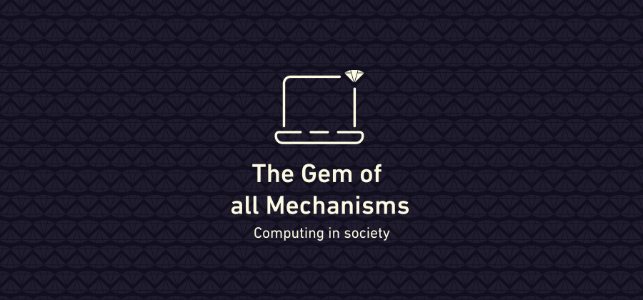 The gem of all mechanisms: computing in society | BCS