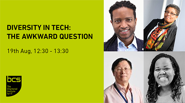 Webinar: Diversity in Tech – The awkward conversation