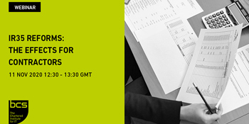 Webinar: IR35 - the effects for contractors