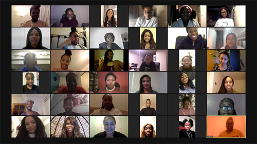Members of Coding Black Females (CBF)