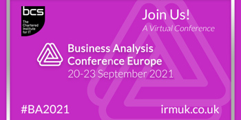 Webinar: Business Analysis Conference Europe