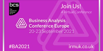 Webinar: Business Analysis Conference Europe