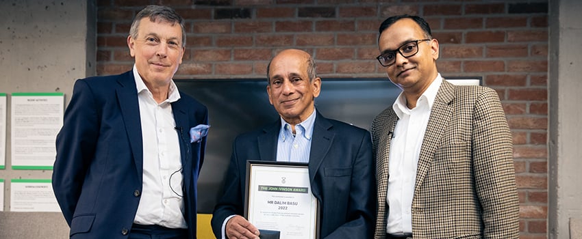 2021 John Ivinson Award winner: Dalim Basu