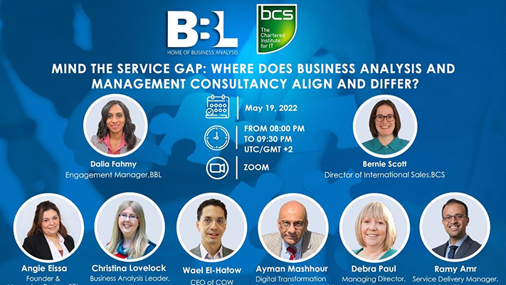 Webinar: Mind the Service Gap: Where does BA and Management Consultancy align and differ?