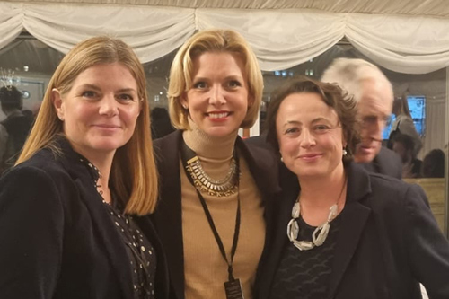 Julia Adamson MD Education and Public Benefit, Samantha Niblett CEO of Labour: Women in Tech, Catherine McKinnell MP, Shadow Schools Minister