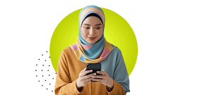 Female On Phone