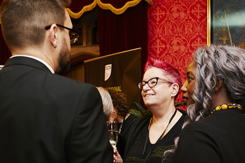 Professor Sue Black OBE, Dr Anne Marie Imafidon, CEO of Stemettes