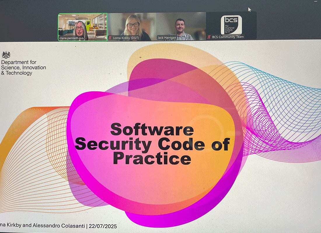 Computer Safety Programs Code BCS Members explore new software and Cyber Security codes of practice | BCS