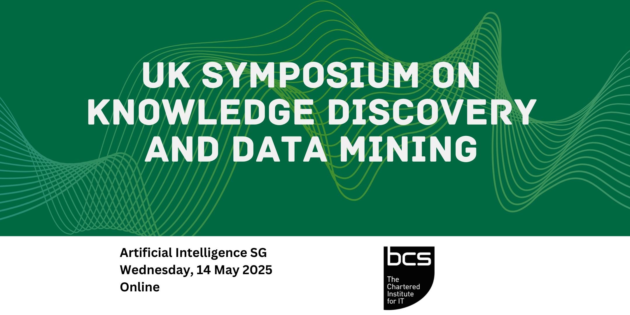 Webinar: UK Symposium on Knowledge Discovery and Data Mining 2025